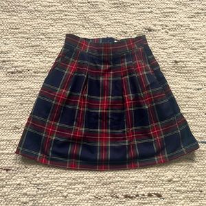 Birds Of North America - CANADIAN Designer Wool Skirt. Size 6